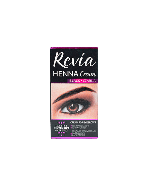 REVIA BLACK EYEBROW HENNA CREAM
